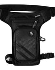 black Rusty Stitches motorcycle lap bag