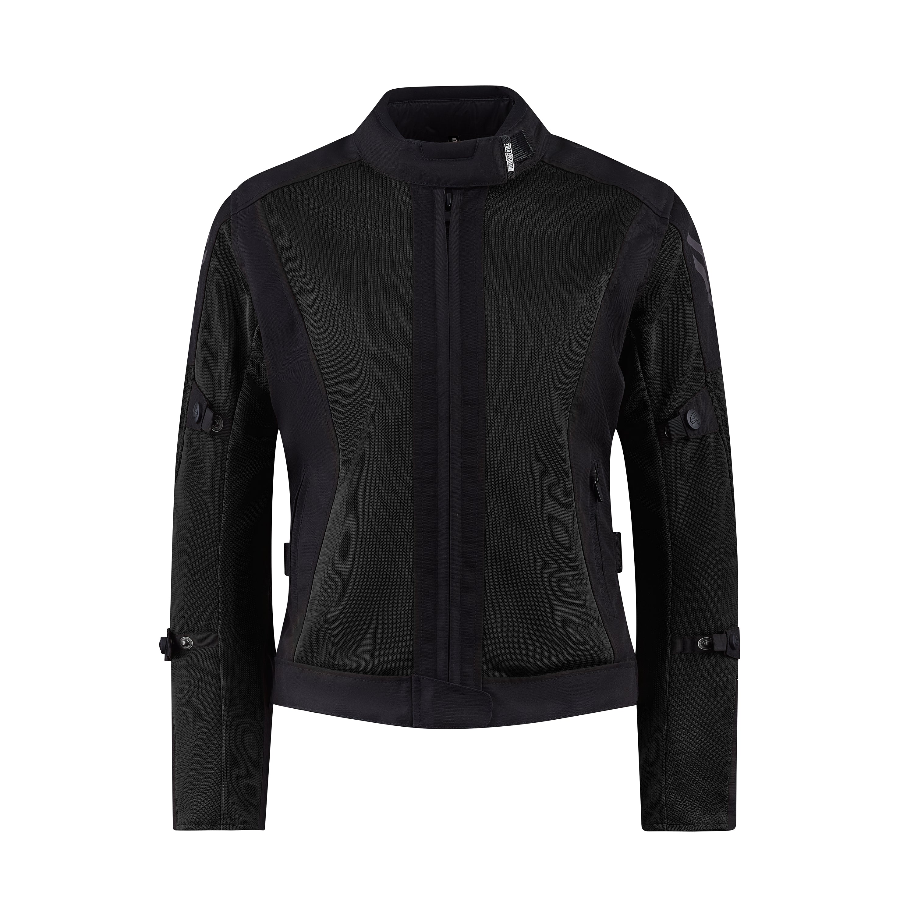 black mesh motorcycle jacket for women