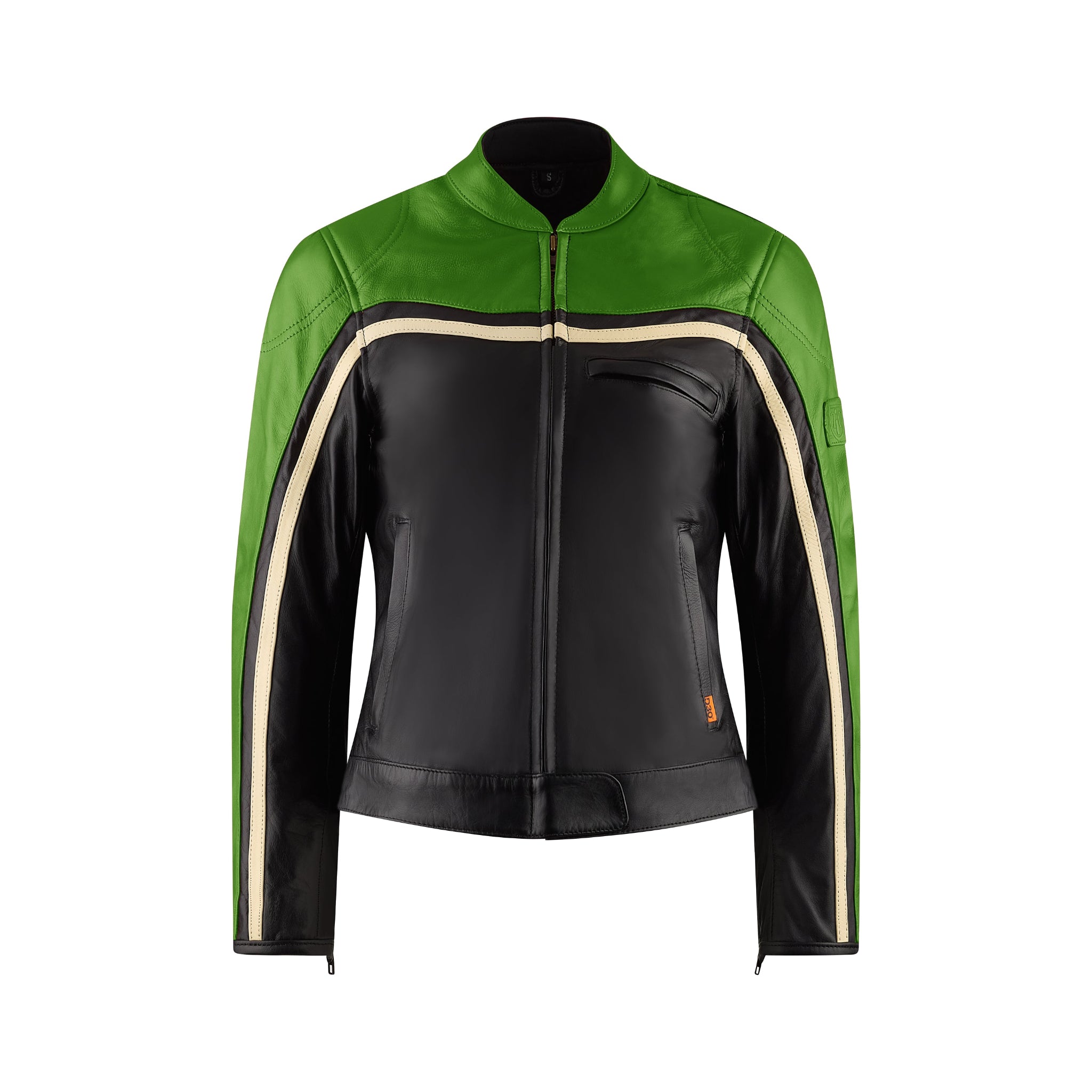 Hayley Retro Leather Motorcycle Jacket | CE AAA Women – Moto Lounge