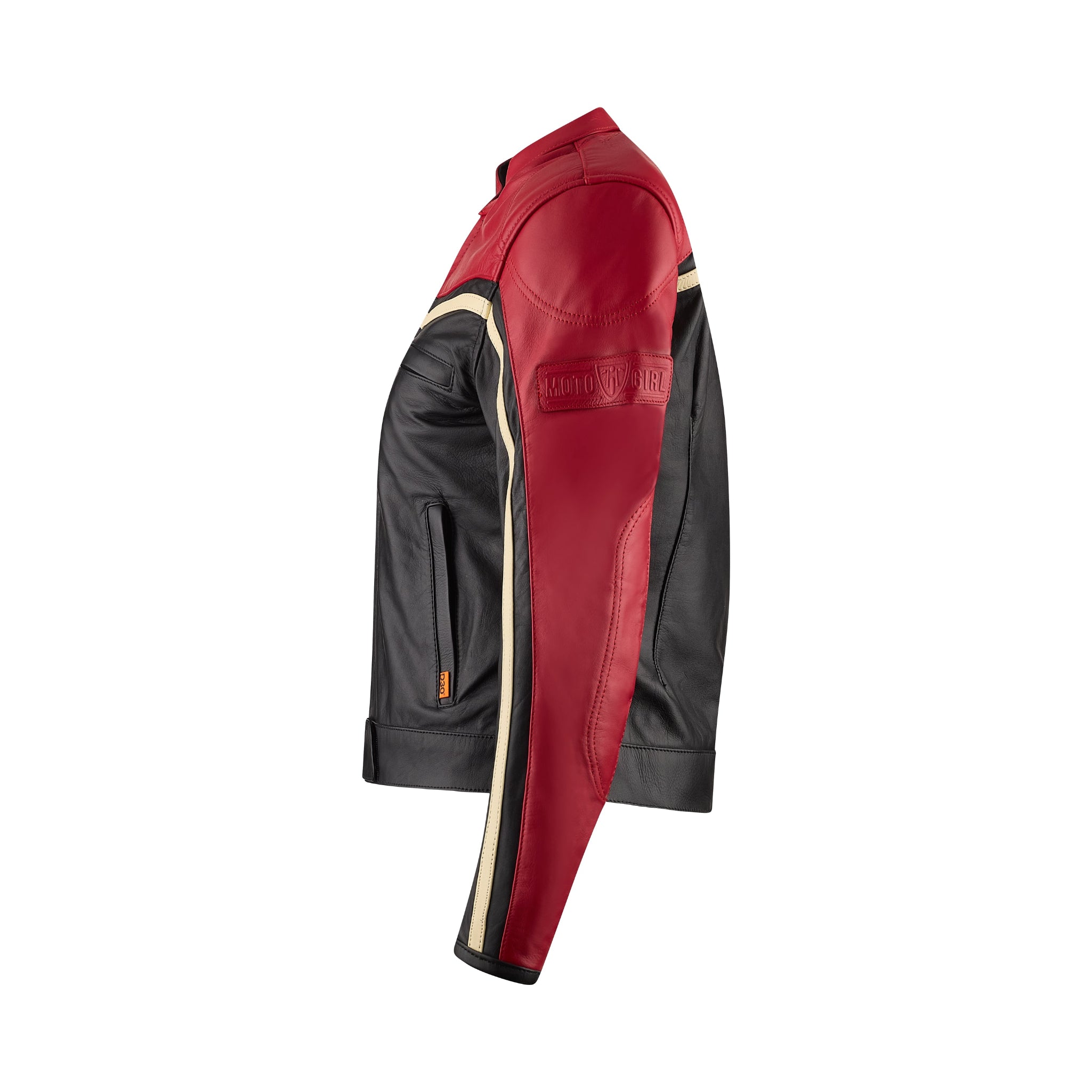 Hayley Retro Leather Motorcycle Jacket | CE AAA Women – Moto Lounge