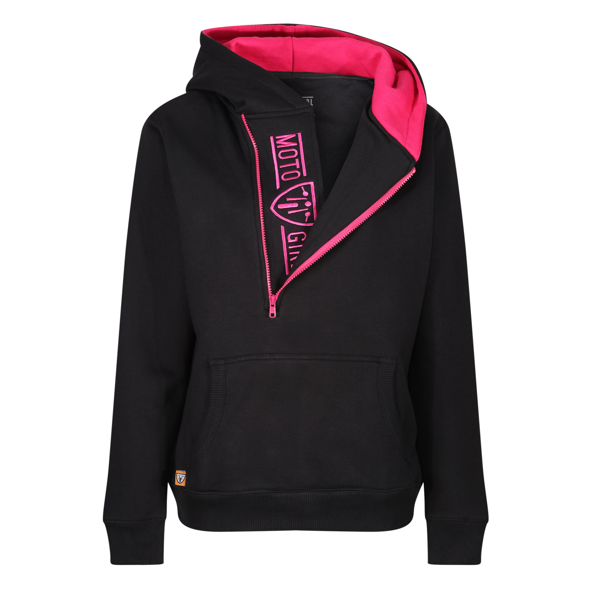 HELMET HOODIE - Black/Pink | Moto Lounge