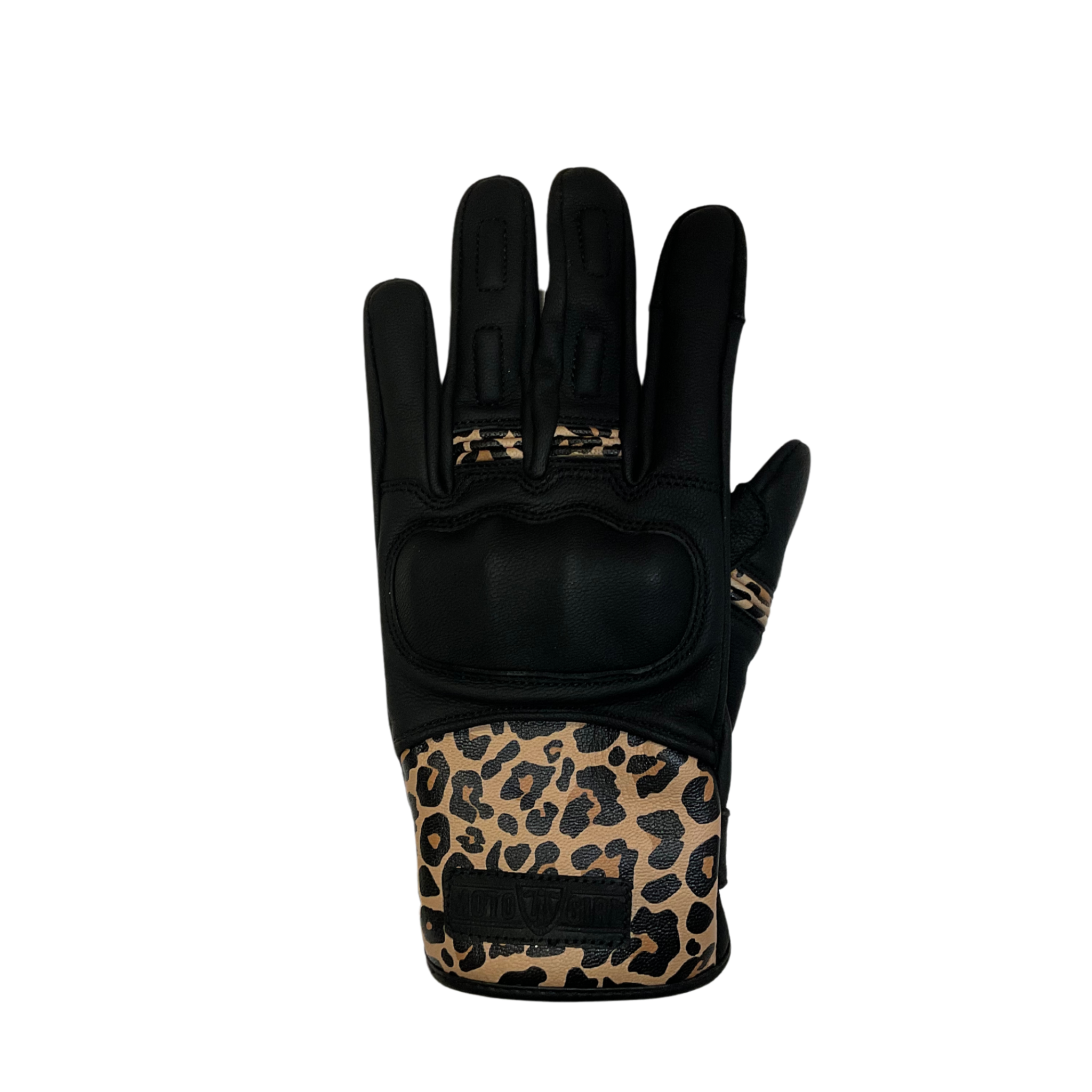 BESSIE LEOPARD Women s Motorcycle Gloves Moto Lounge