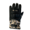 black women's motorcycle glove with camo details
