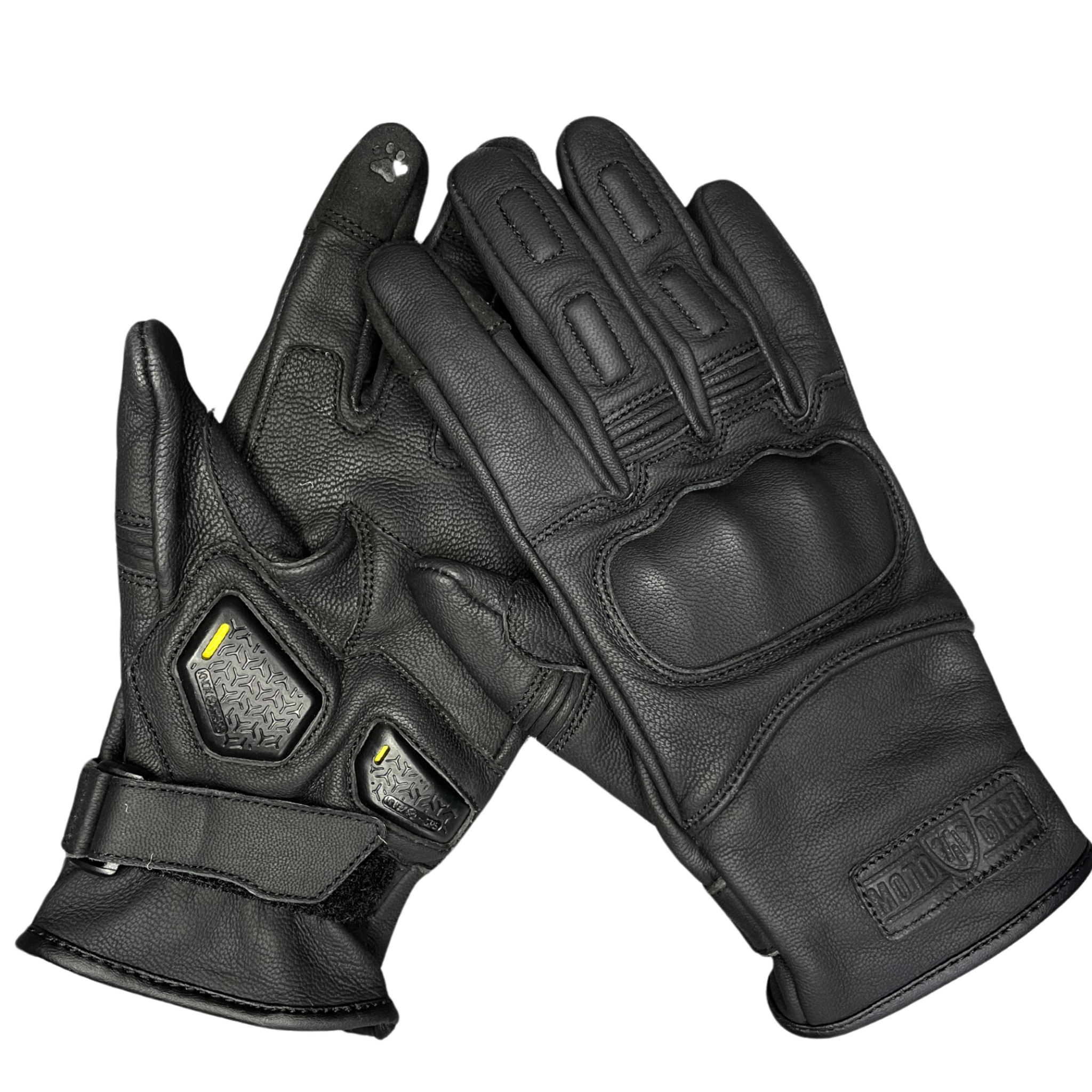 BESSIE BLACK - Women's Motorcycle Gloves | Moto Lounge