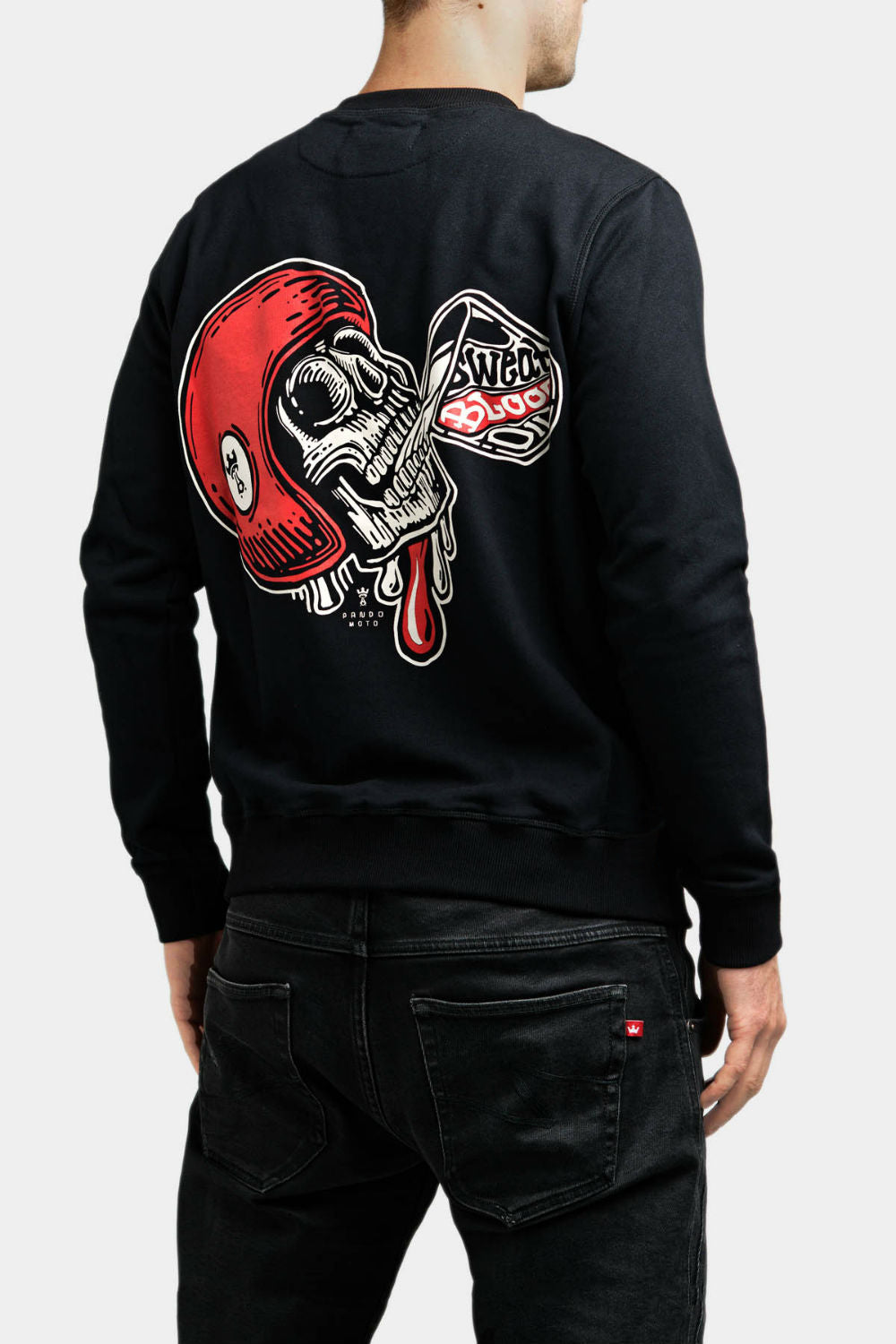 JOHN SKULL - Sweatshirt for Motorcyclists  – Regular Fit, Unisex