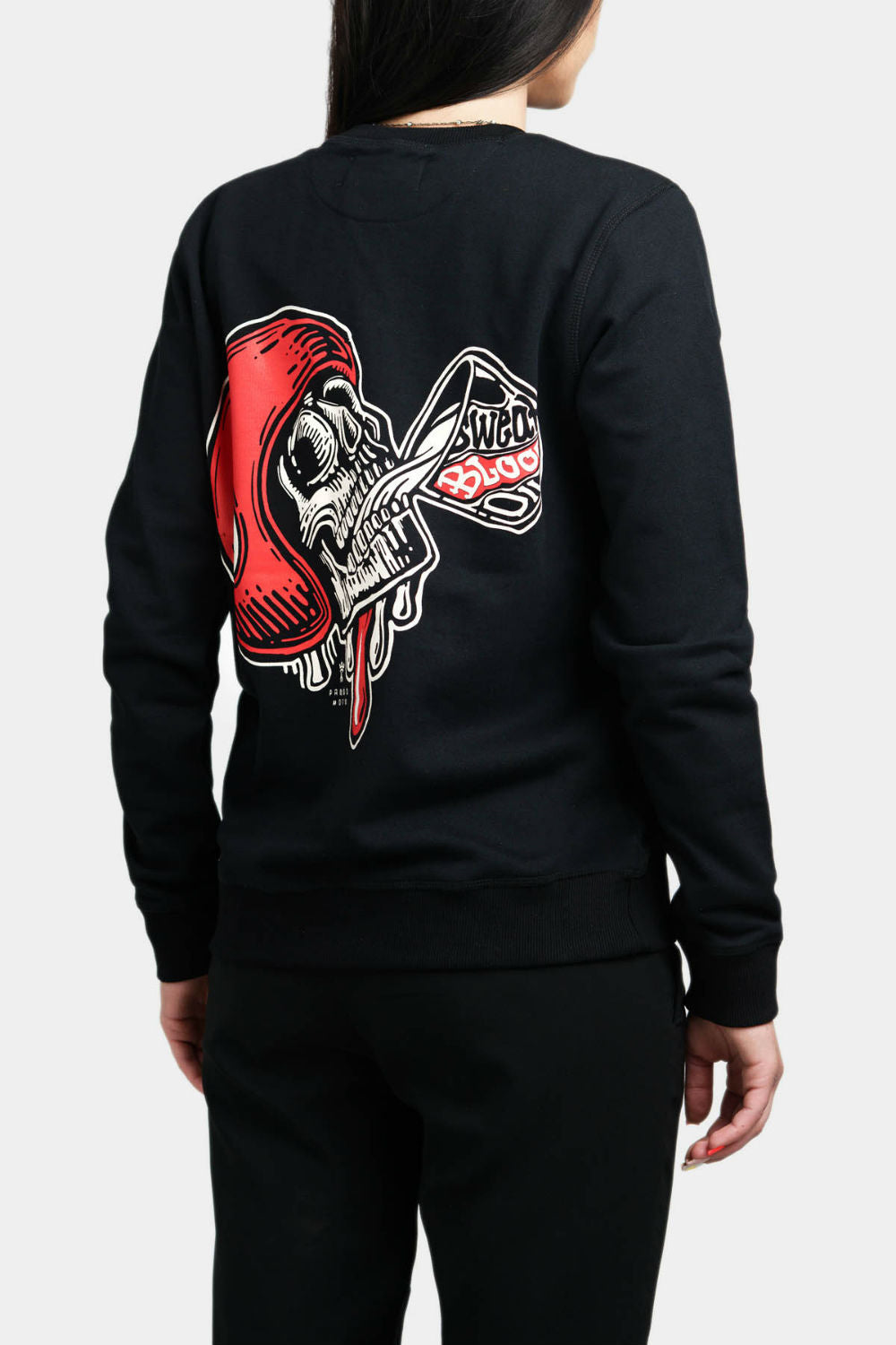 JOHN SKULL - Sweatshirt for Motorcyclists  – Regular Fit, Unisex