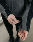 Amelia Grey - Women's Motorcycle Leather Jacket