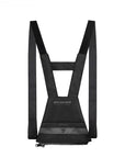 Black motorcycle suspenders from Shimma