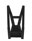 Black motorcycle suspenders from Shimma