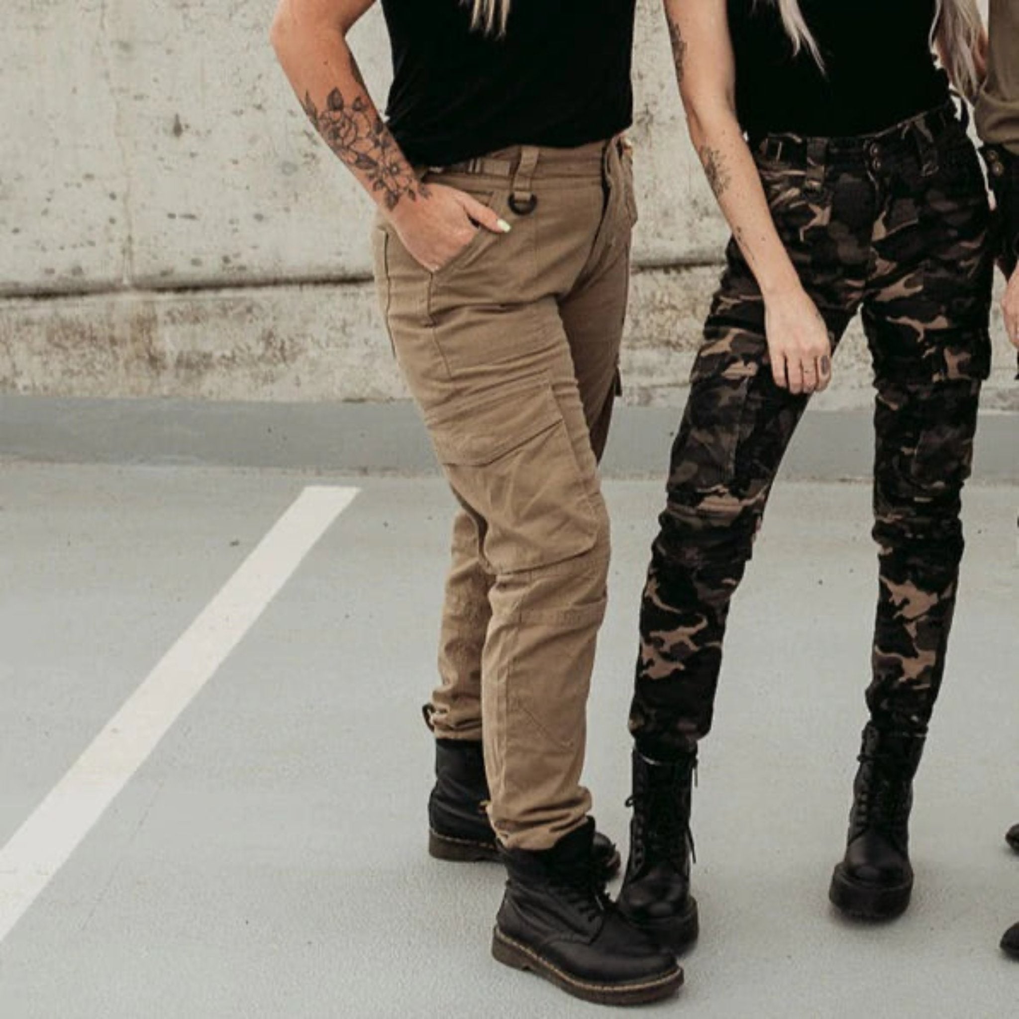 Lara Damen Motorrad Cargohose von MotoGirl Moto Lounge