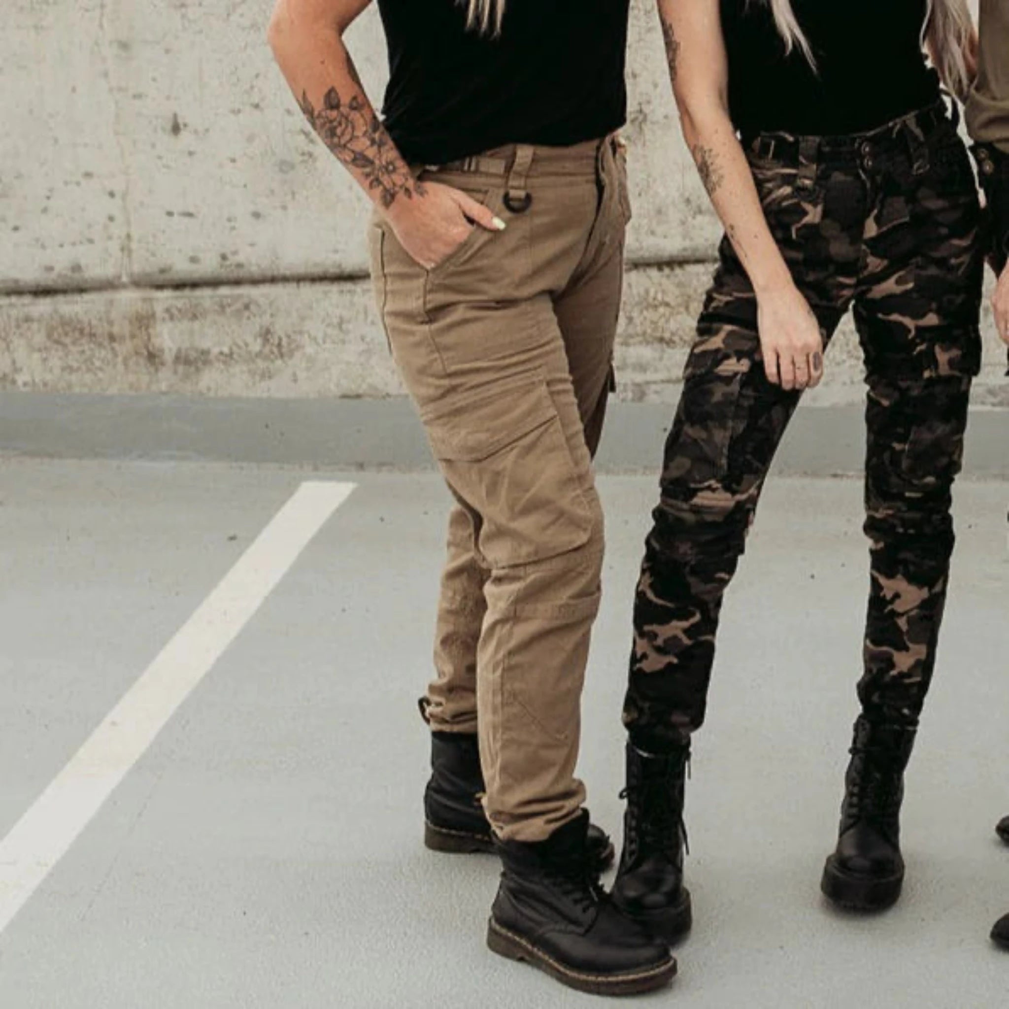Lara Damen Motorrad Cargohose von MotoGirl Moto Lounge