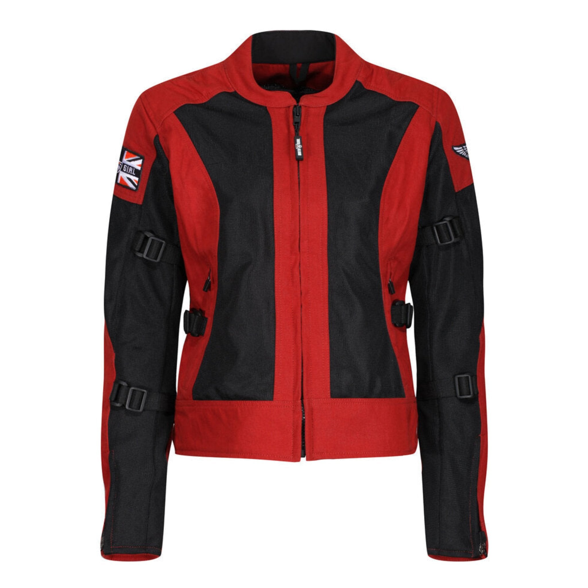 JODIE Motorcycle Summer Jacket Red Moto Lounge