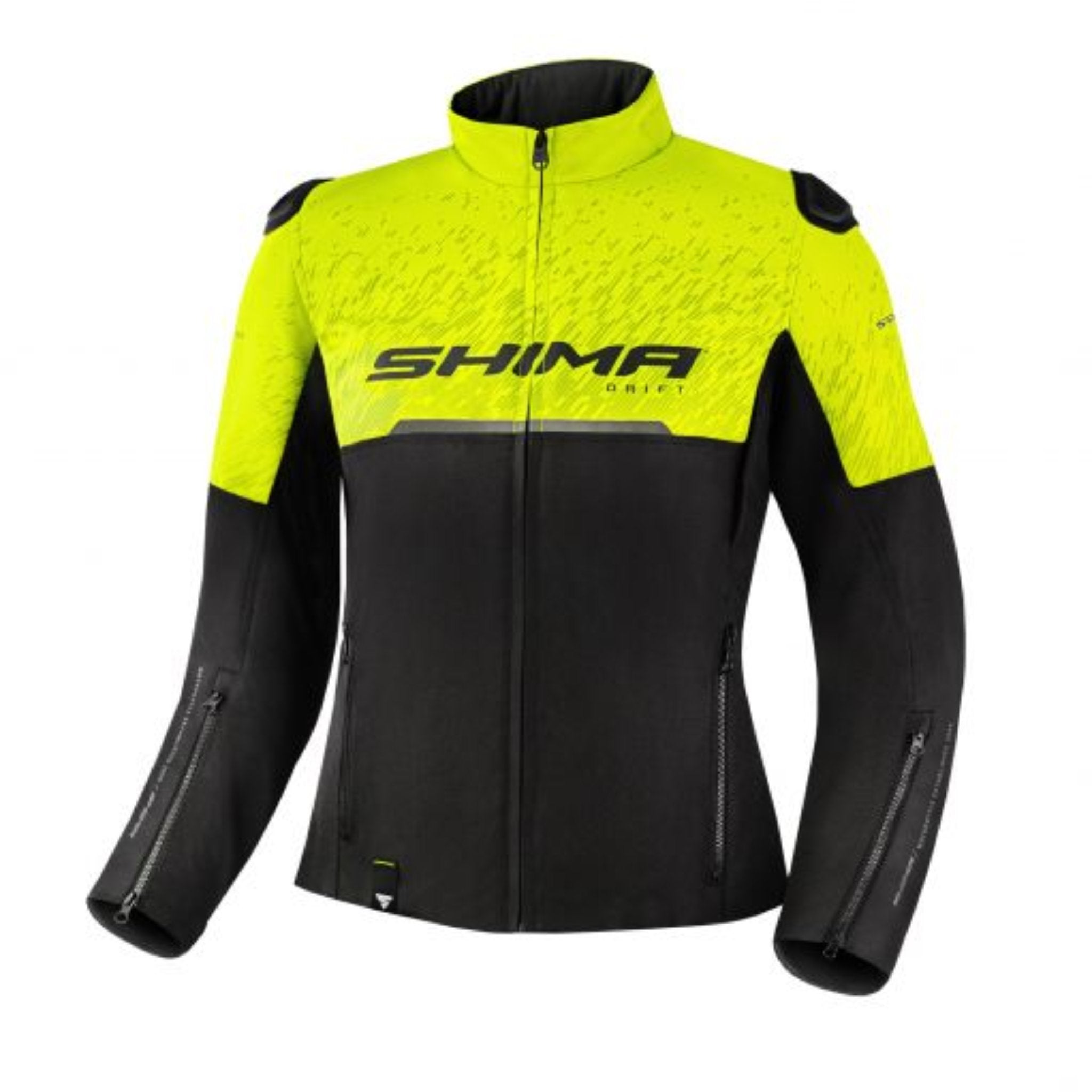 DRIFT LADY Summer Motorcycle Jacket Yellow Fluo Moto Lounge