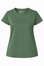 Green t-shirt with 'Moto Girl' logo on a white background