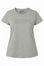 Gray t-shirt with 'Moto Girl' logo on a white background