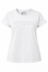 White t-shirt with a Moto Girl logo on a white  background