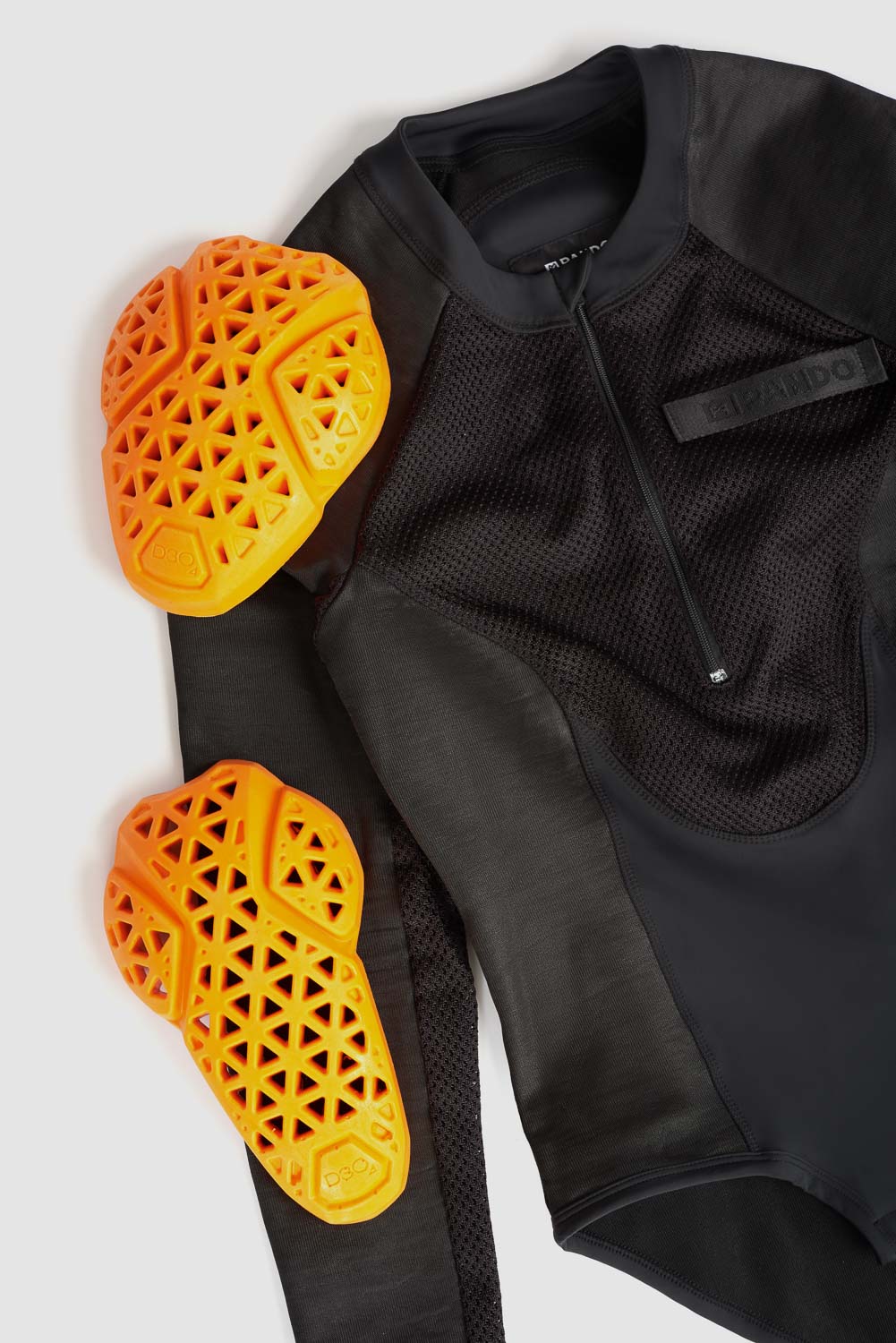 BIA BLACK - Pando Moto Armored Base Layer Bodysuit