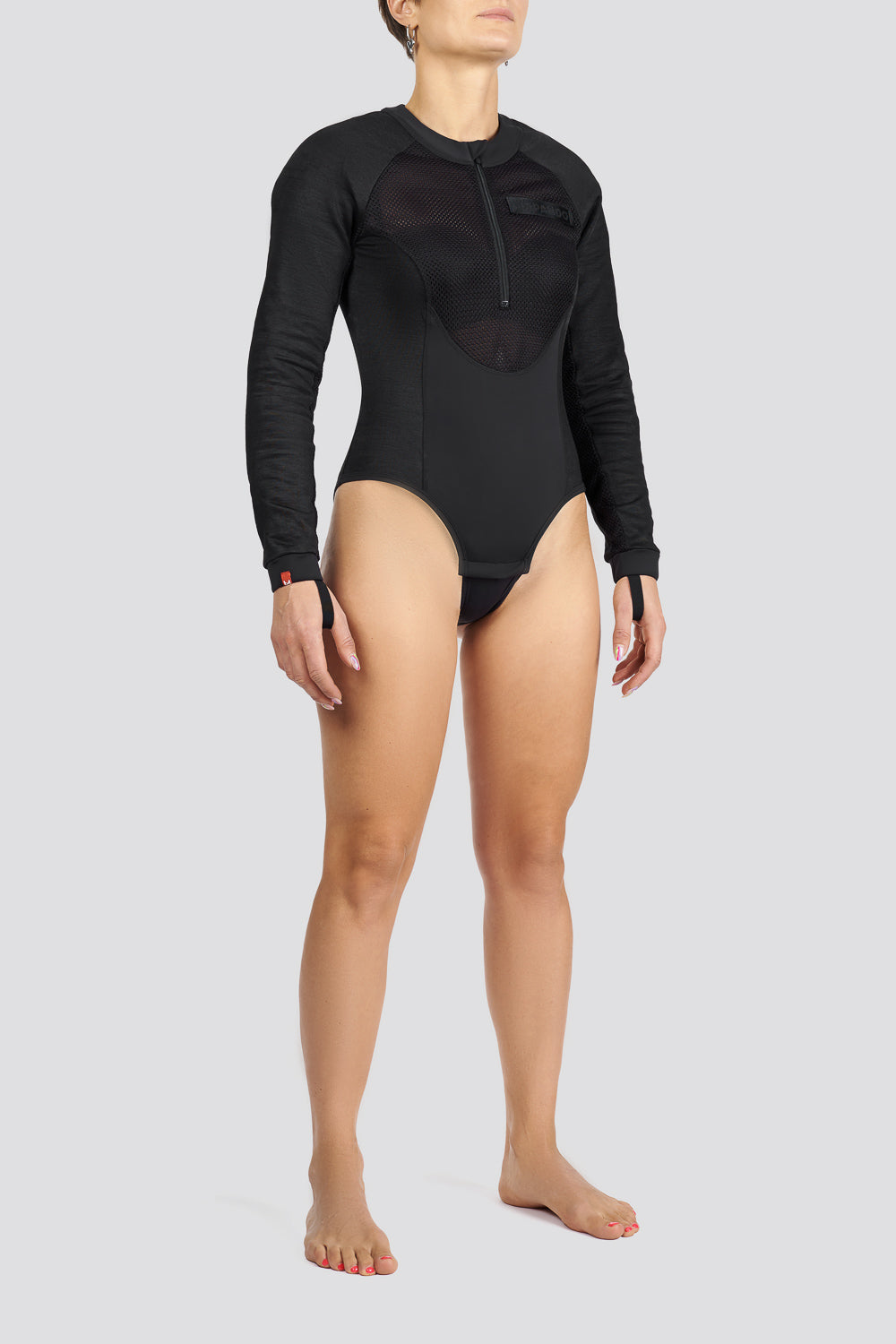 BIA BLACK - Pando Moto Armored Base Layer Bodysuit