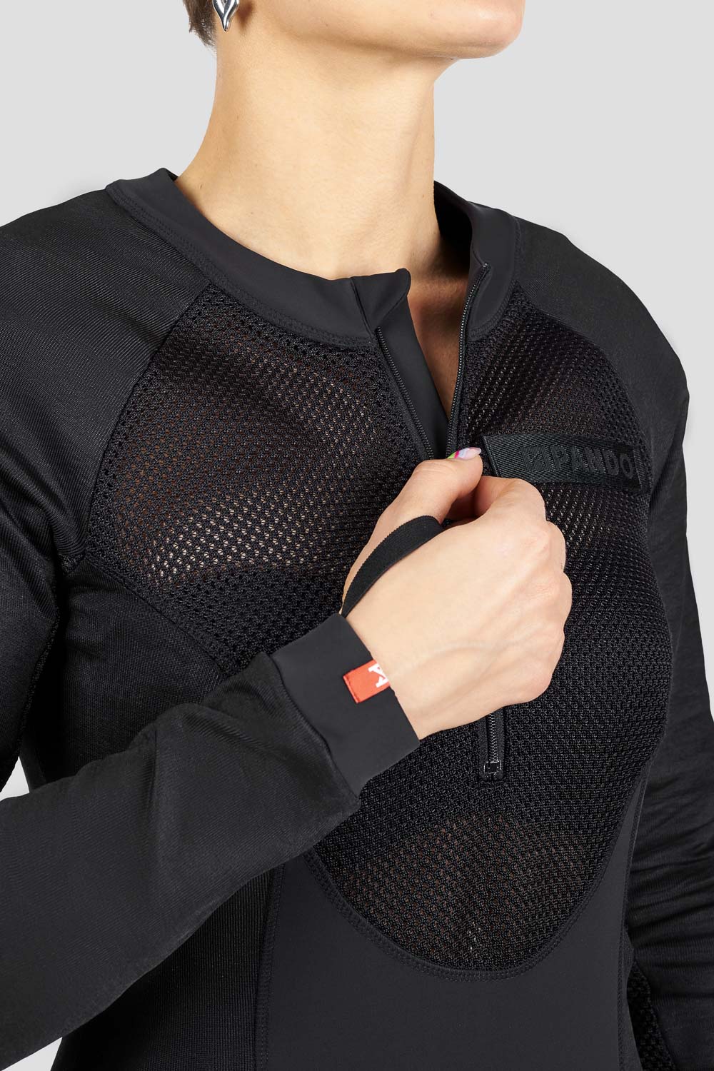 BIA BLACK - Pando Moto Armored Base Layer Bodysuit
