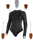 BIA BLACK - Pando Moto Armored Base Layer Bodysuit
