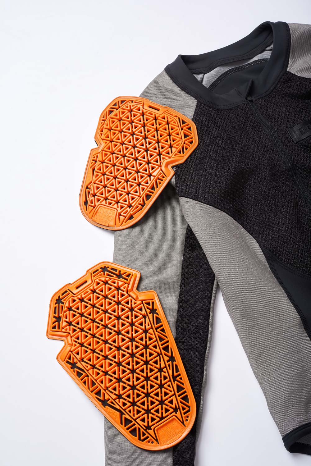 BIA GREY - Pando Moto Armored Base Layer Bodysuit