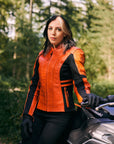 ISLA BLACK - Women's Motorcycle Jeans
