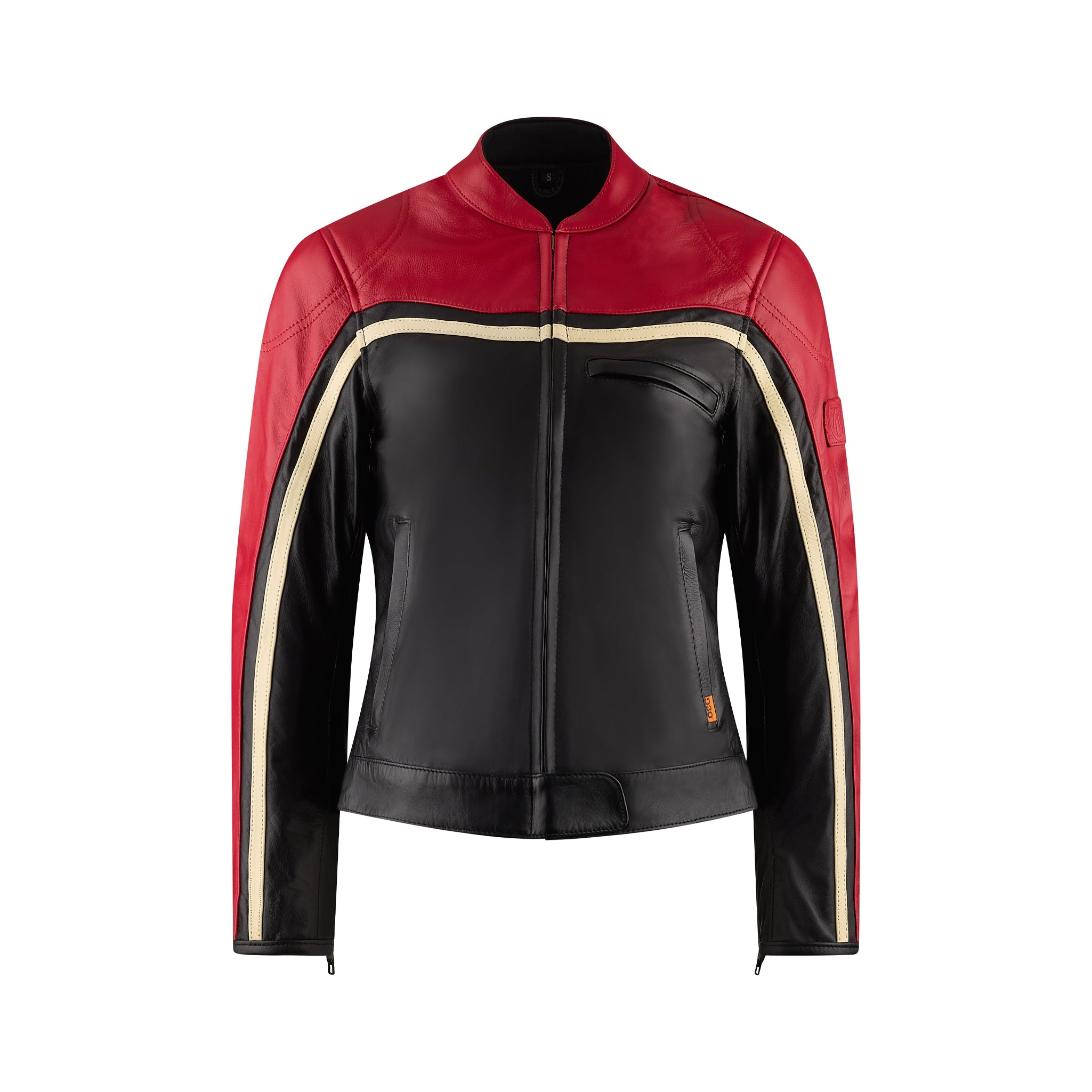 Hayley Retro Leather Motorcycle Jacket | CE AAA Women – Moto Lounge