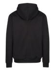 black hoodie from the back