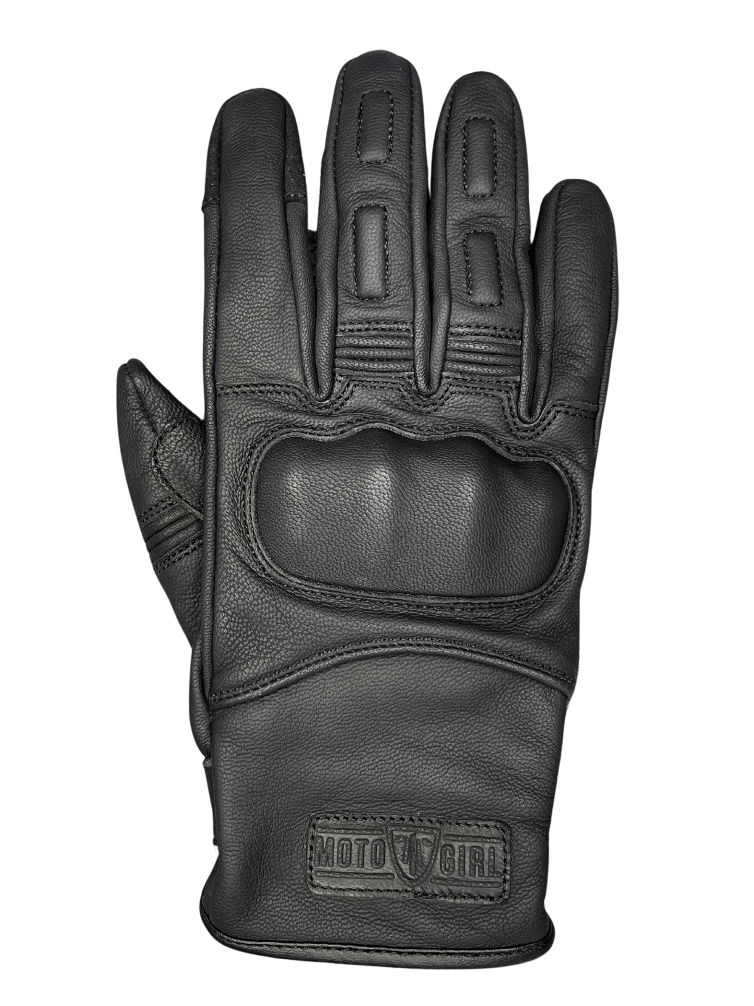 simple design black women's motorcycle glove from MotoGirl