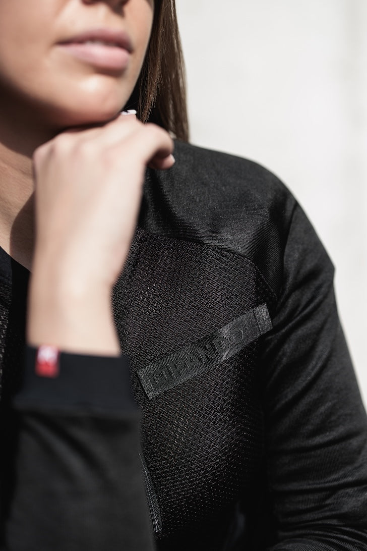BIA BLACK - Pando Moto Armored Base Layer Bodysuit