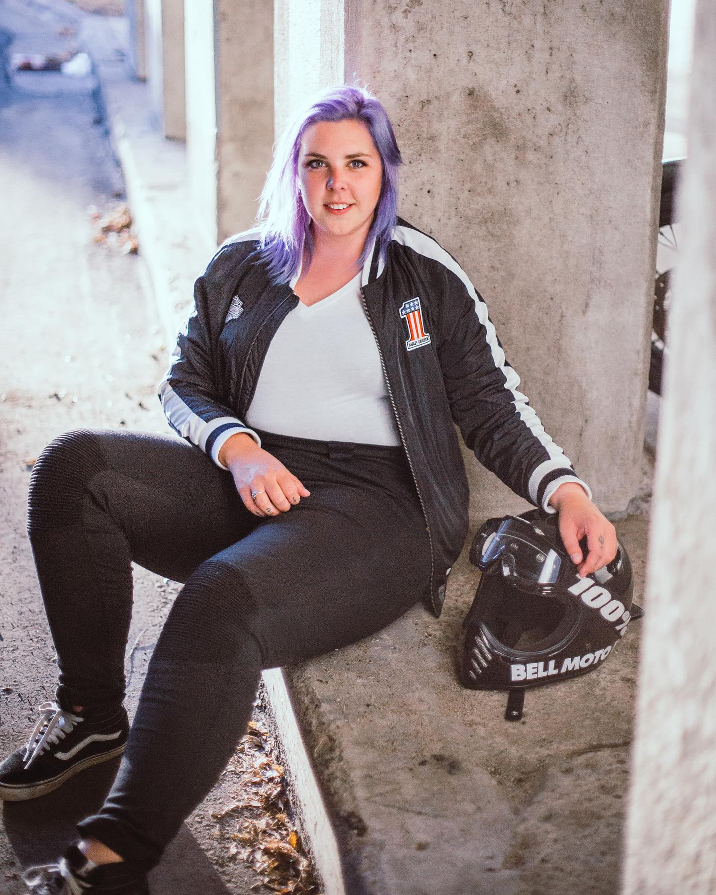 RIBBED KNEE - Ladies Motorcycle Leggings