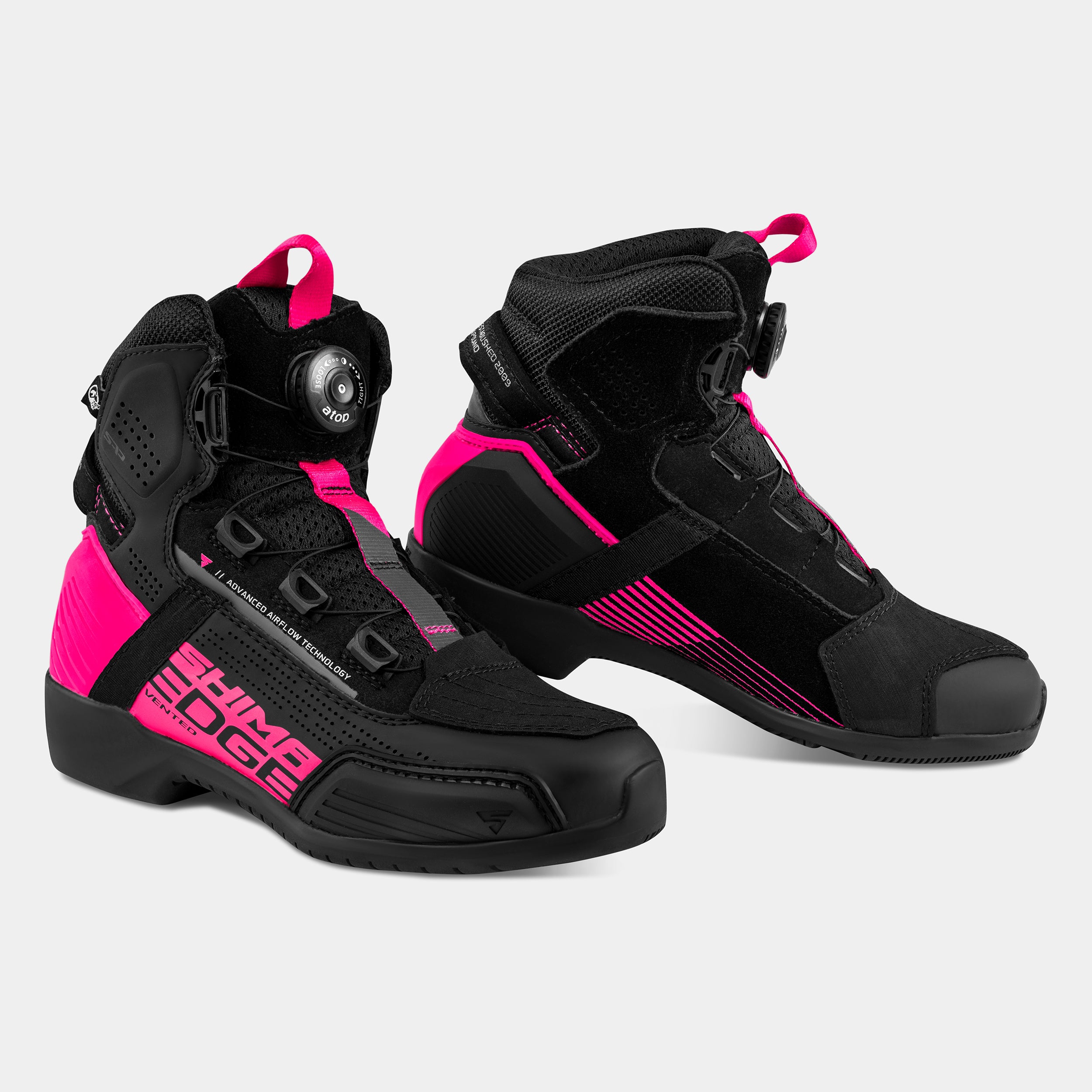 EDGE VENT LADY PINK - Women's Motorcycle Sneakers