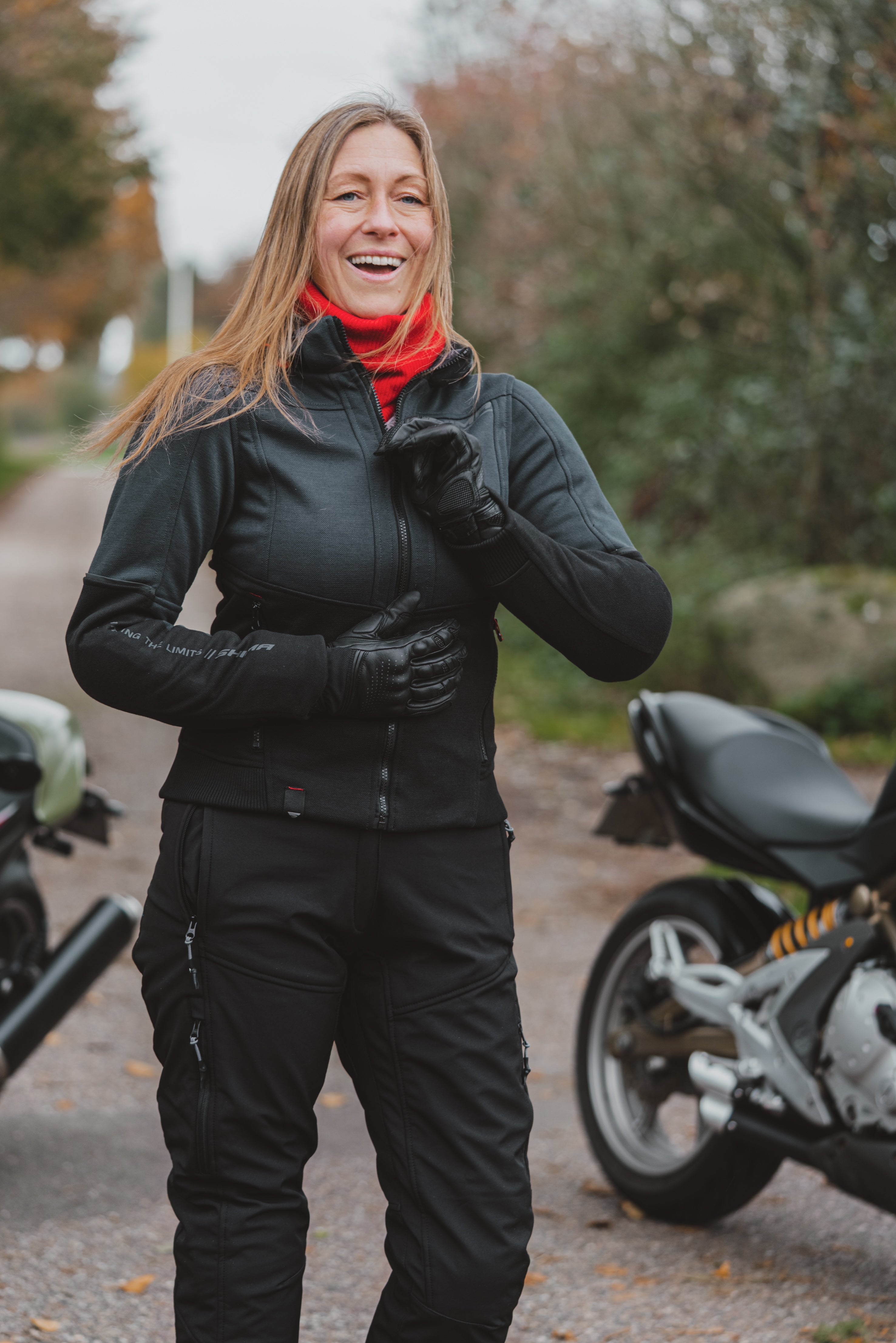 DAYBREAKER LADY - Women's Motorcycle Soft-shell Hoodie | Moto