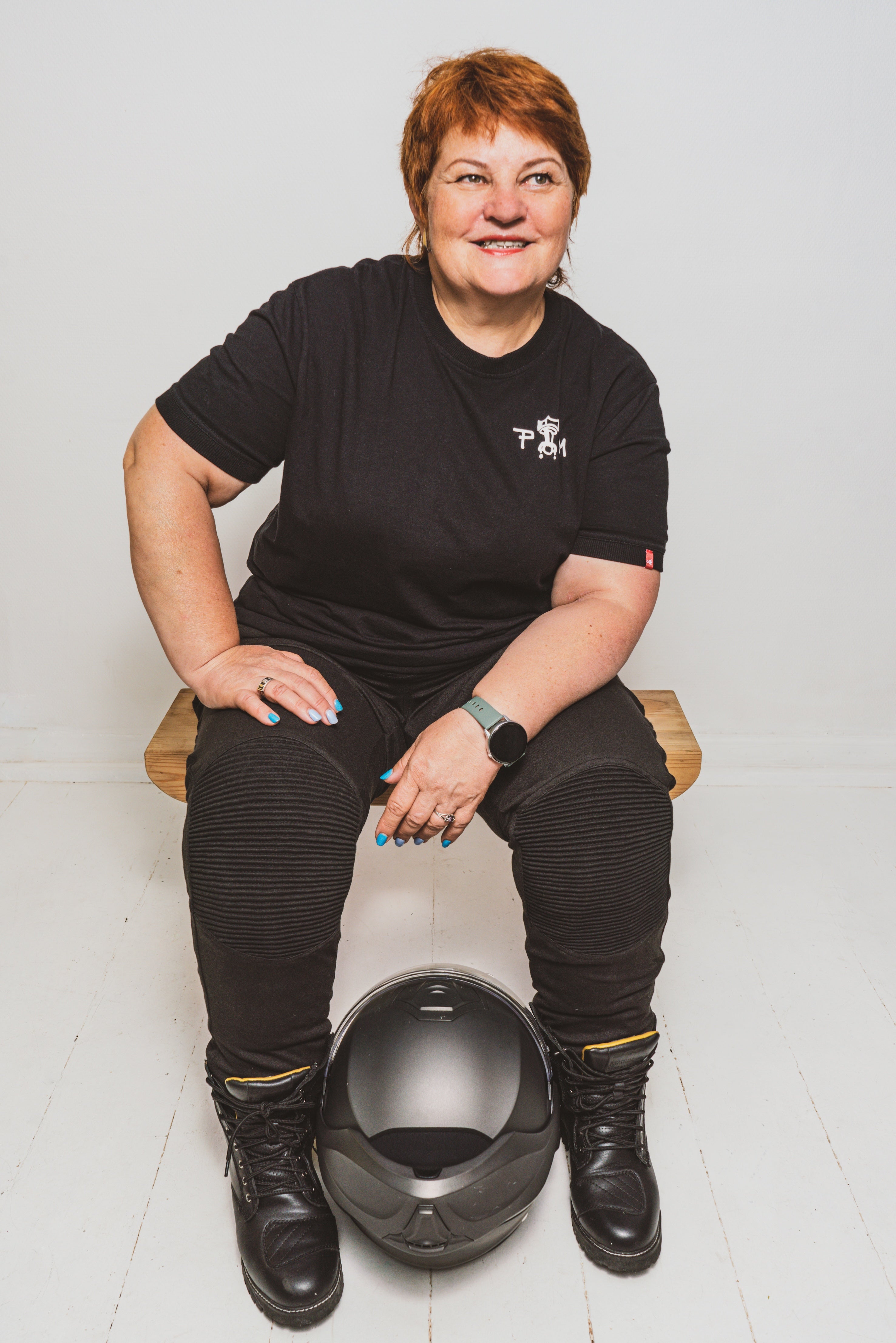 RIBBED KNEE - Ladies Motorcycle Leggings