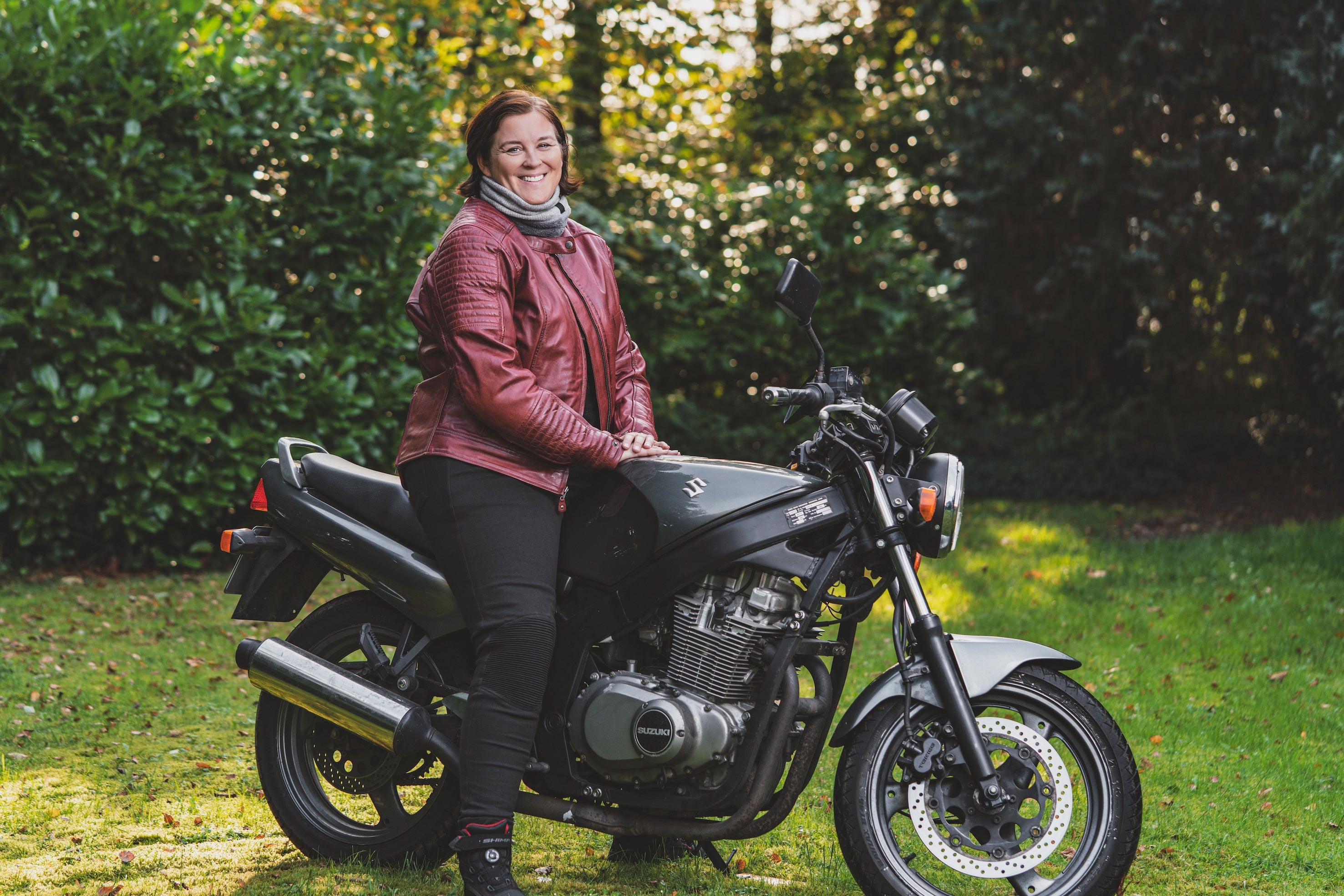 RIBBED KNEE - Ladies Motorcycle Leggings