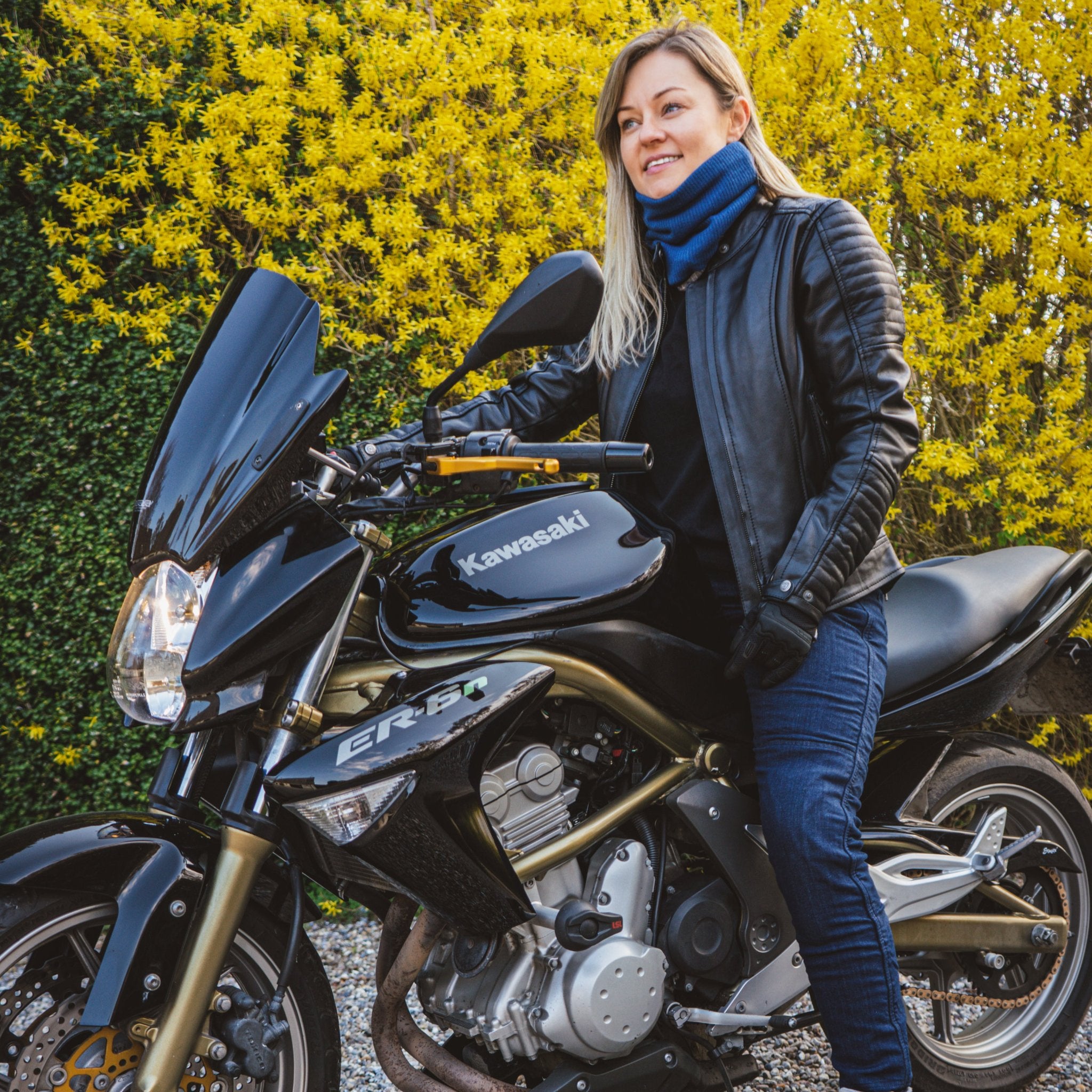 VALERIE BLACK - Women's Motorcycle Leather Jacket | Moto Lounge