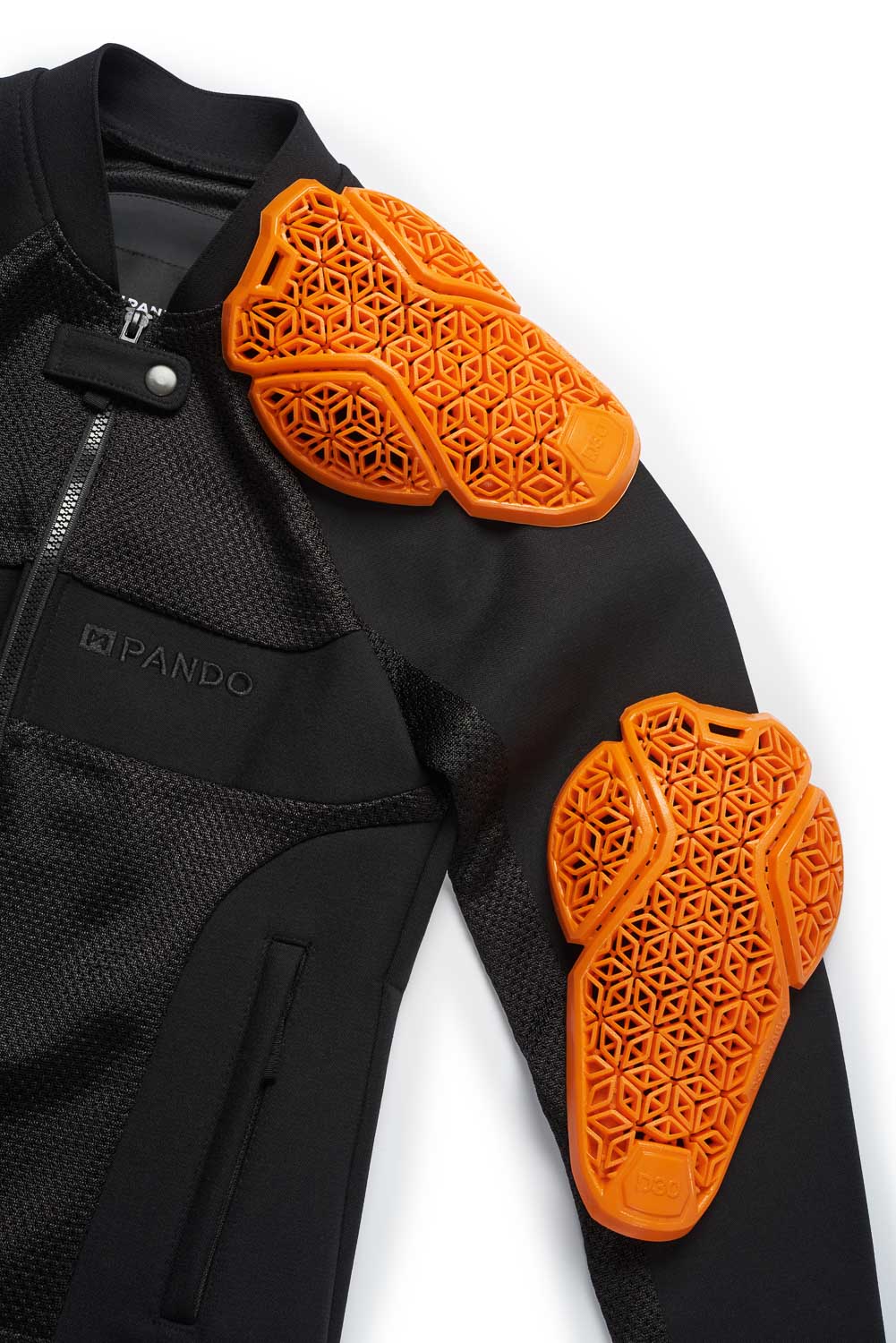 Pando Moto Stealth Black AAA – Armored Women Motorcycle Jacket