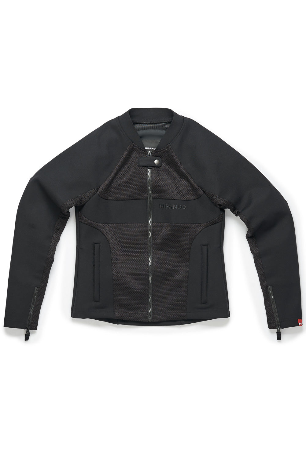 Black jacket on a white background