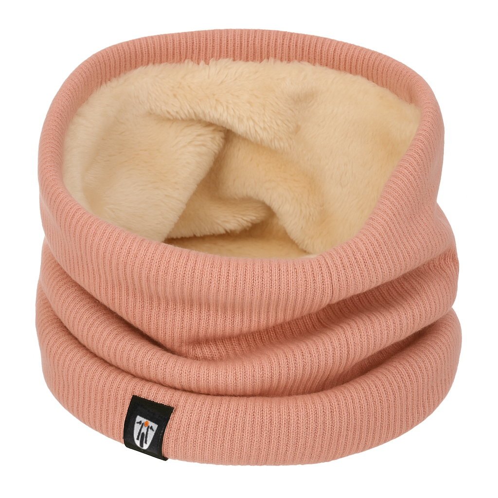 Moto Girl Neck Warmers - Light Pink