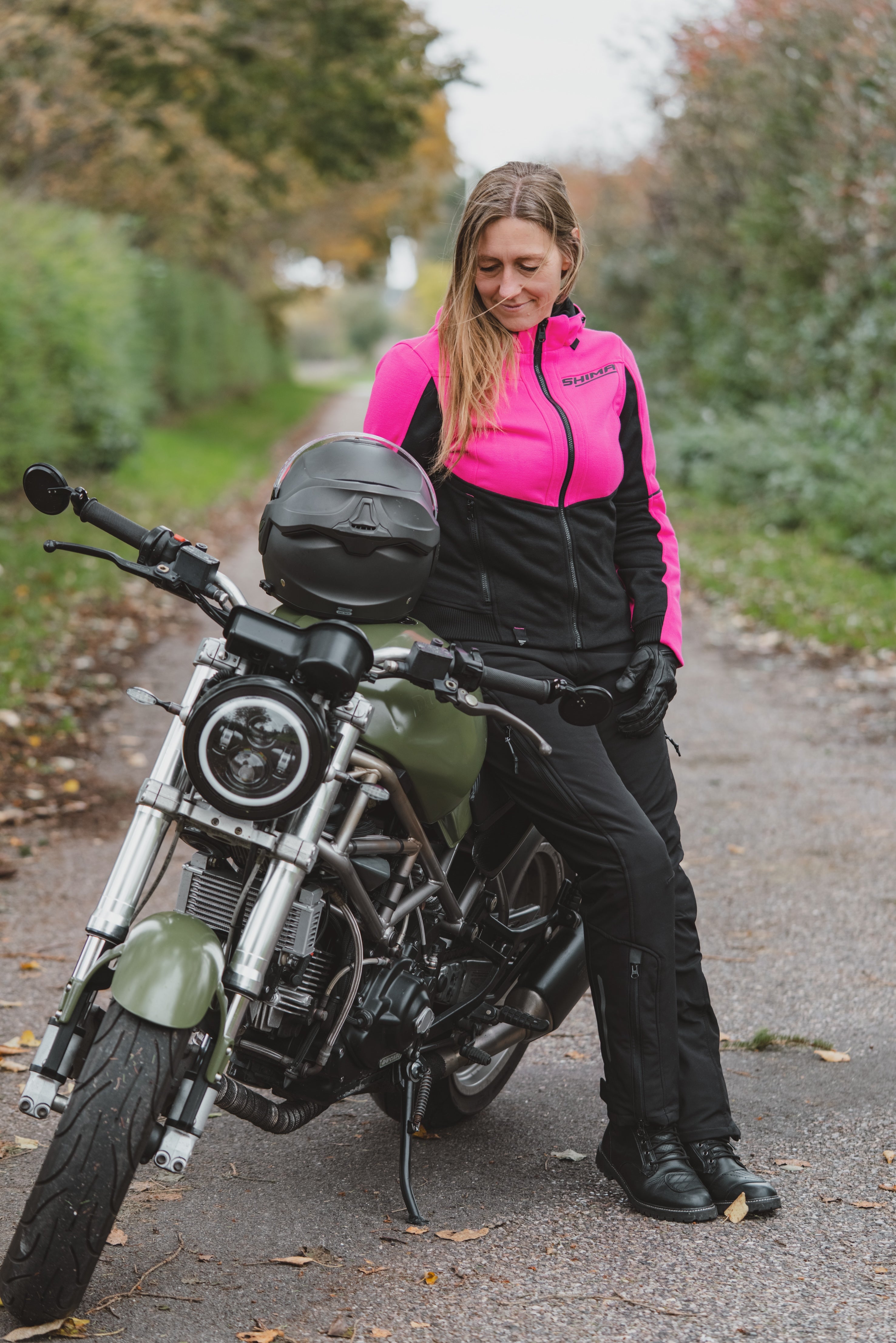 【DUCATI】SCRAMBLER　バイクジャケット【レディース】 DAYBREAKER LADY - Women's Motorcycle Hoodie from SHIMA – Moto Lounge