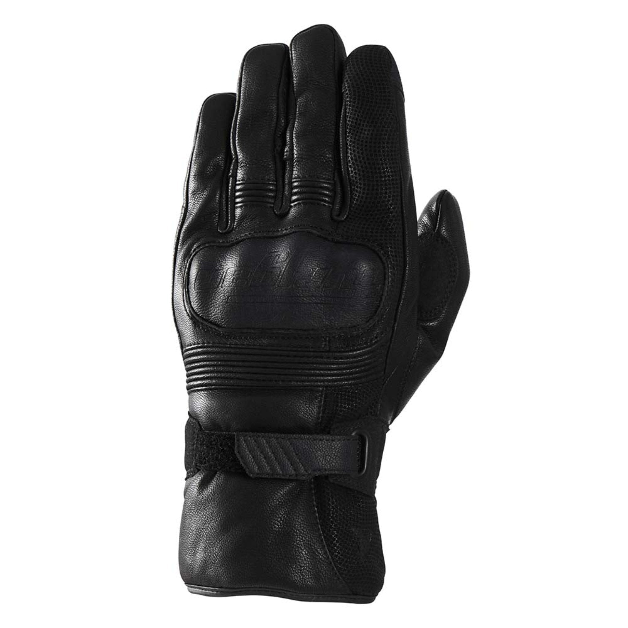 Black Furygan lady motorcycle gloves 