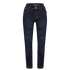 Blue women's motorcycle jeans with two buttons from Moto Girl
