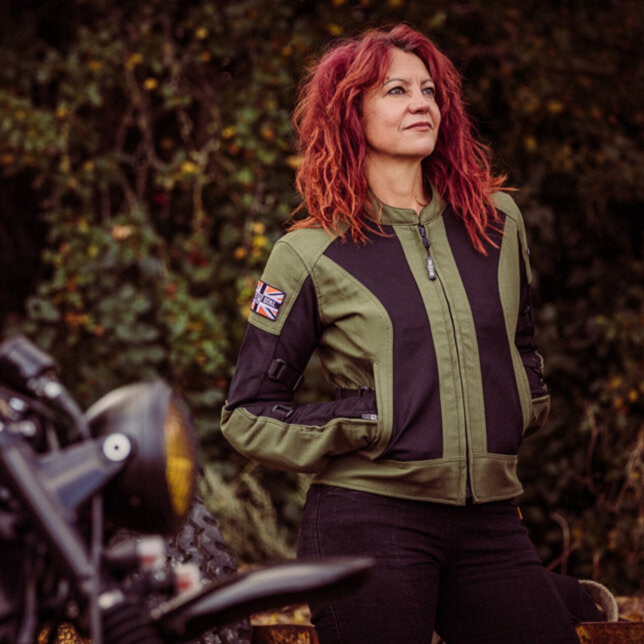 Women's Summer Motorcycle Textile Jacket With Protectors – CE-Tested Touring Style B:O:S