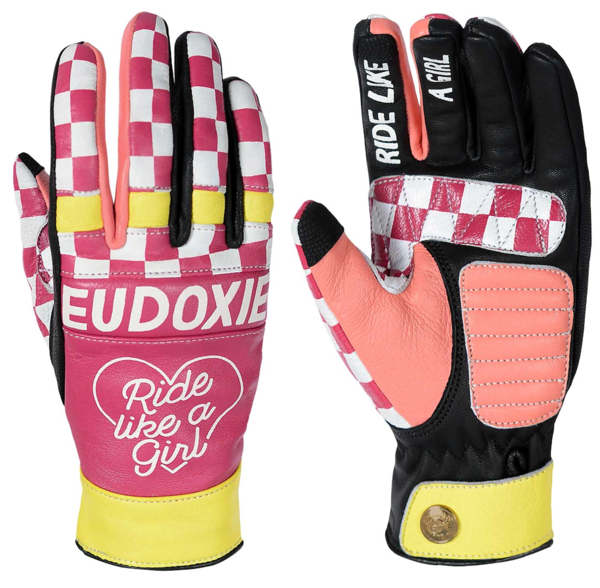 LIZZY POP - Women's Leather Motorcycle Gloves | Moto Lounge