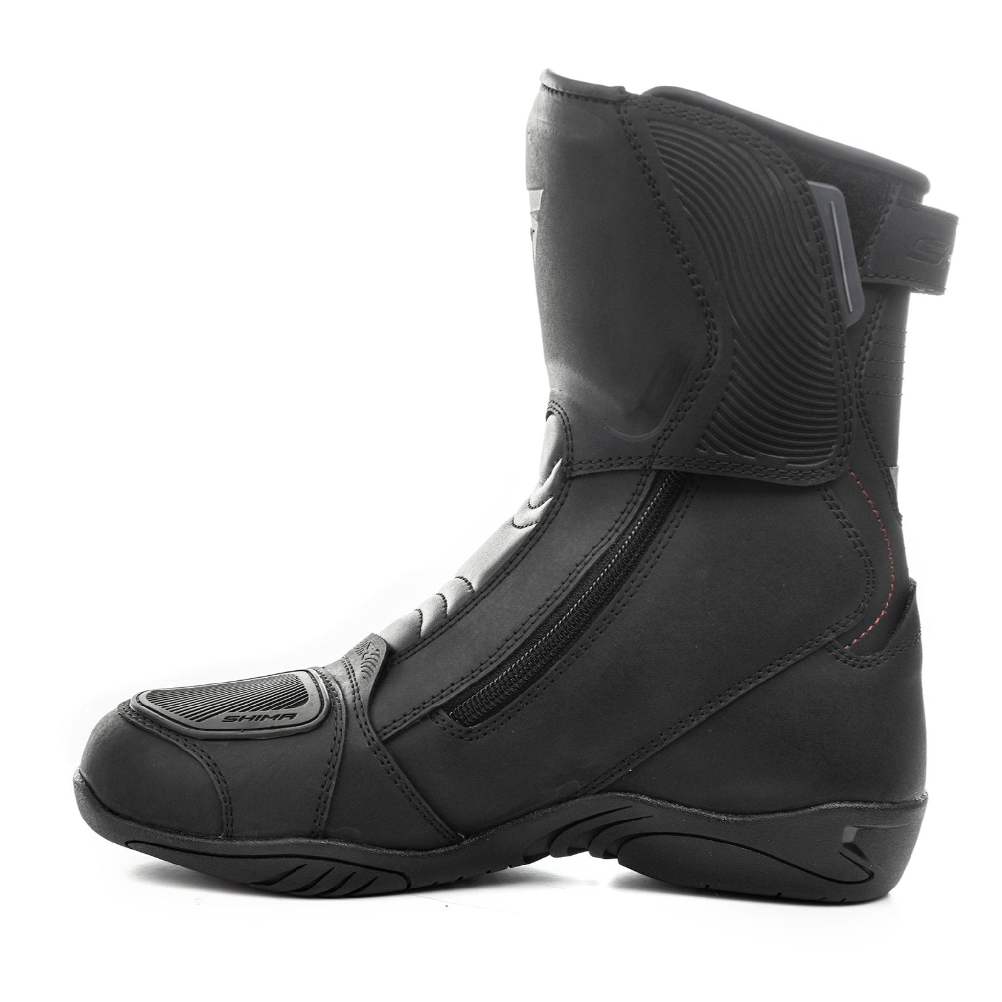 Black women motorcycle touring boot from Shima