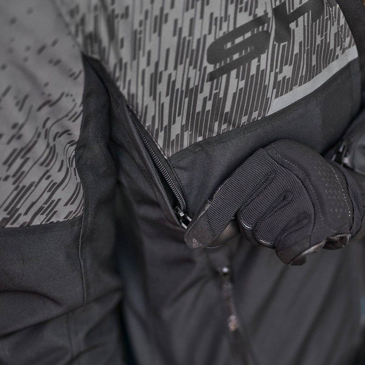 DRIFT LADY - Summer Motorcycle Jacket - Grey | Moto Lounge