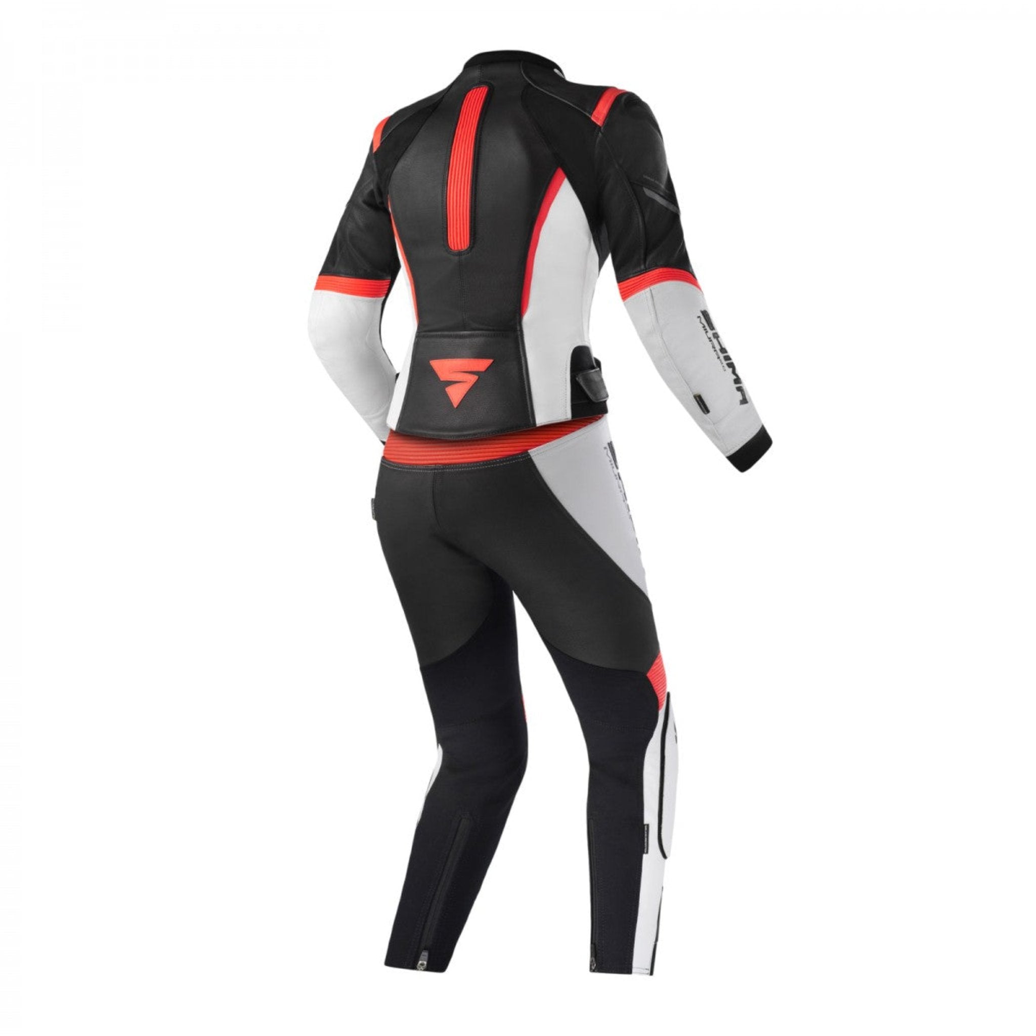 MIURA 2.0 Red Fluo - Women's Motorcycle Leather Pants | Moto