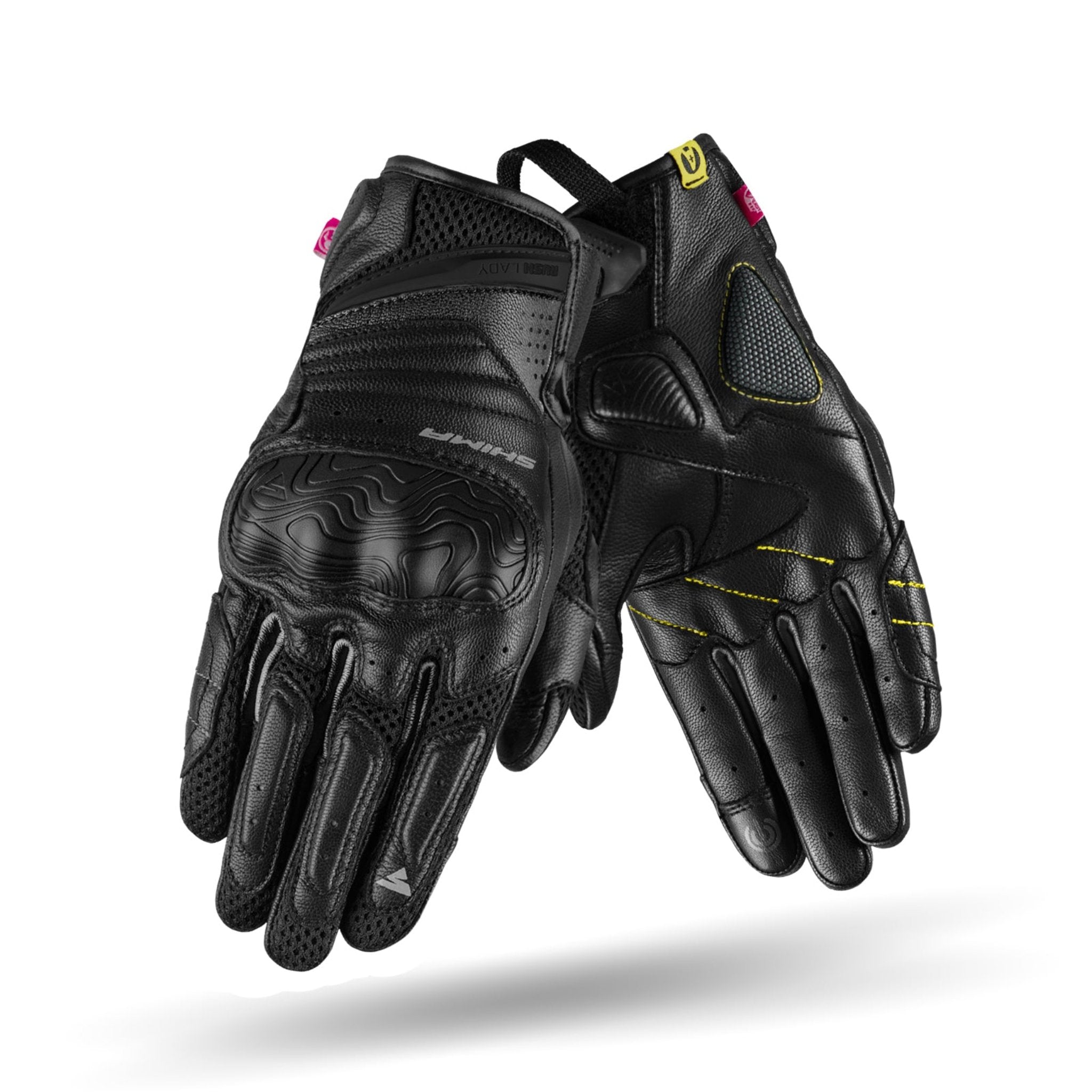 Black Rush lady Motorcycle gloves