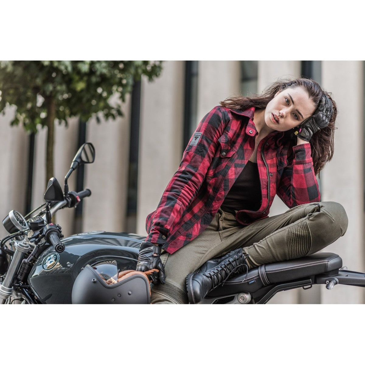 SHIMA Thomson Lady – Bottes Moto Femme En Cuir Véritable, Renforcées Et Confortables, Noir Taille 39